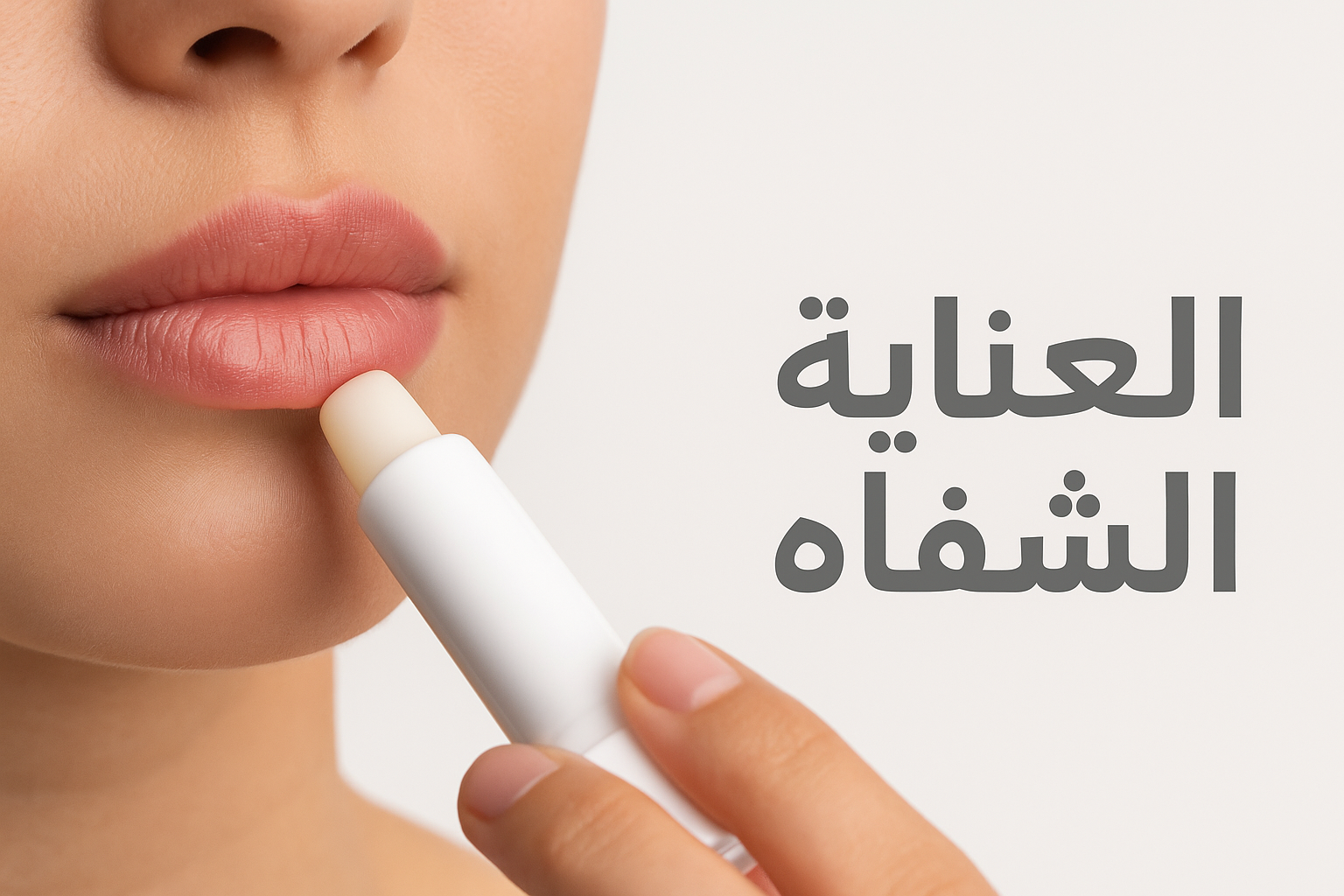 العناية بالشفاه