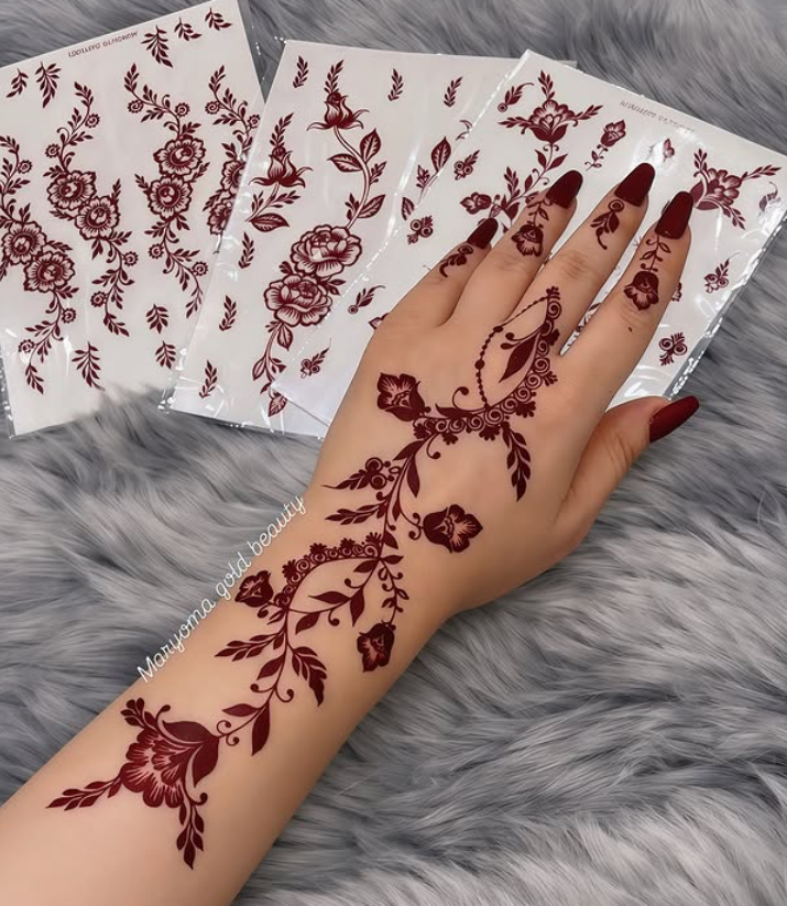 نقوش الحناء السريعة