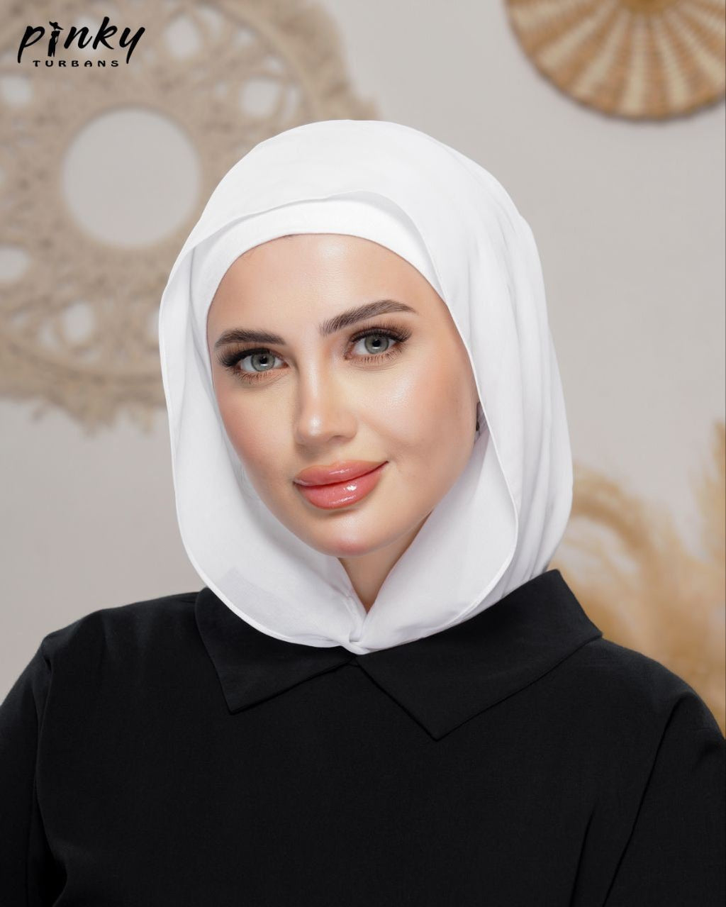 إيزي سكارف شيفون ببندانه متصلة وإغلاق مغناطيسي أمامي من PINKY كود PKY-015-11
