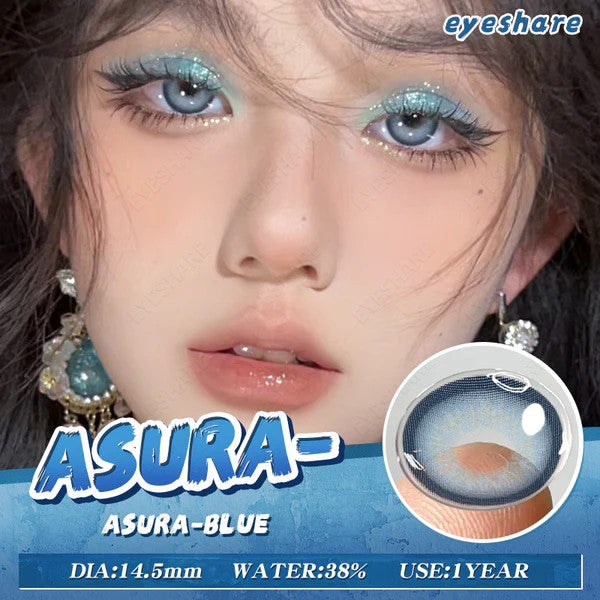 عدسات أي شير - جمال بلا حدود ASURA-BLUE 67