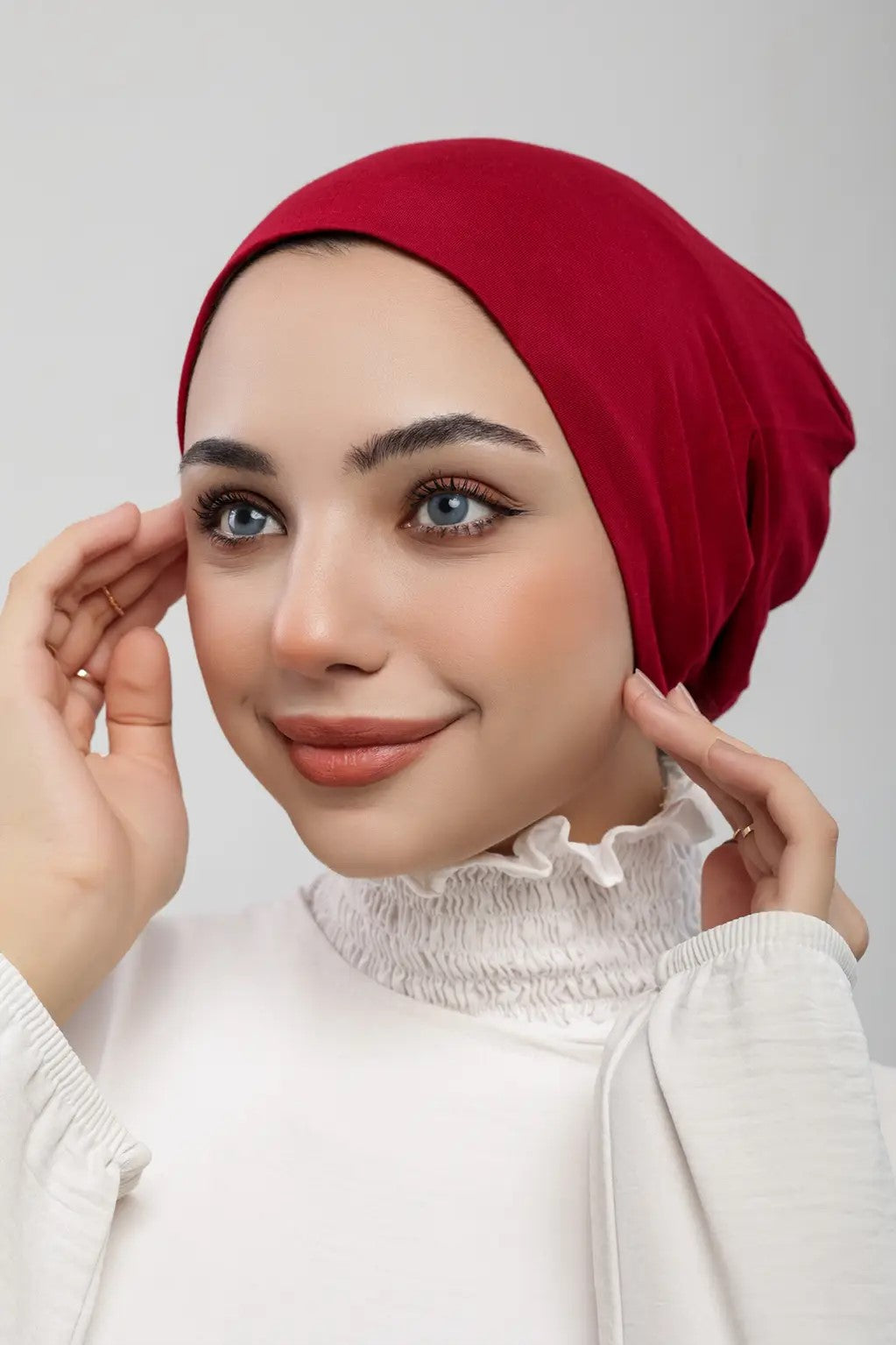 بونيه غير مرئي 95% قطن و5% لايكر من جميلة كود 3015-1