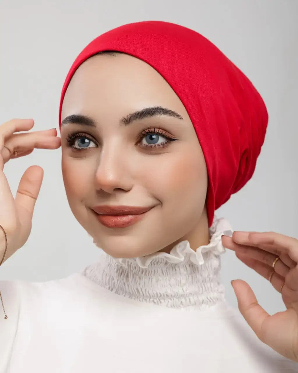 بونيه غير مرئي 95% قطن و5% لايكر من جميلة كود 3015-1