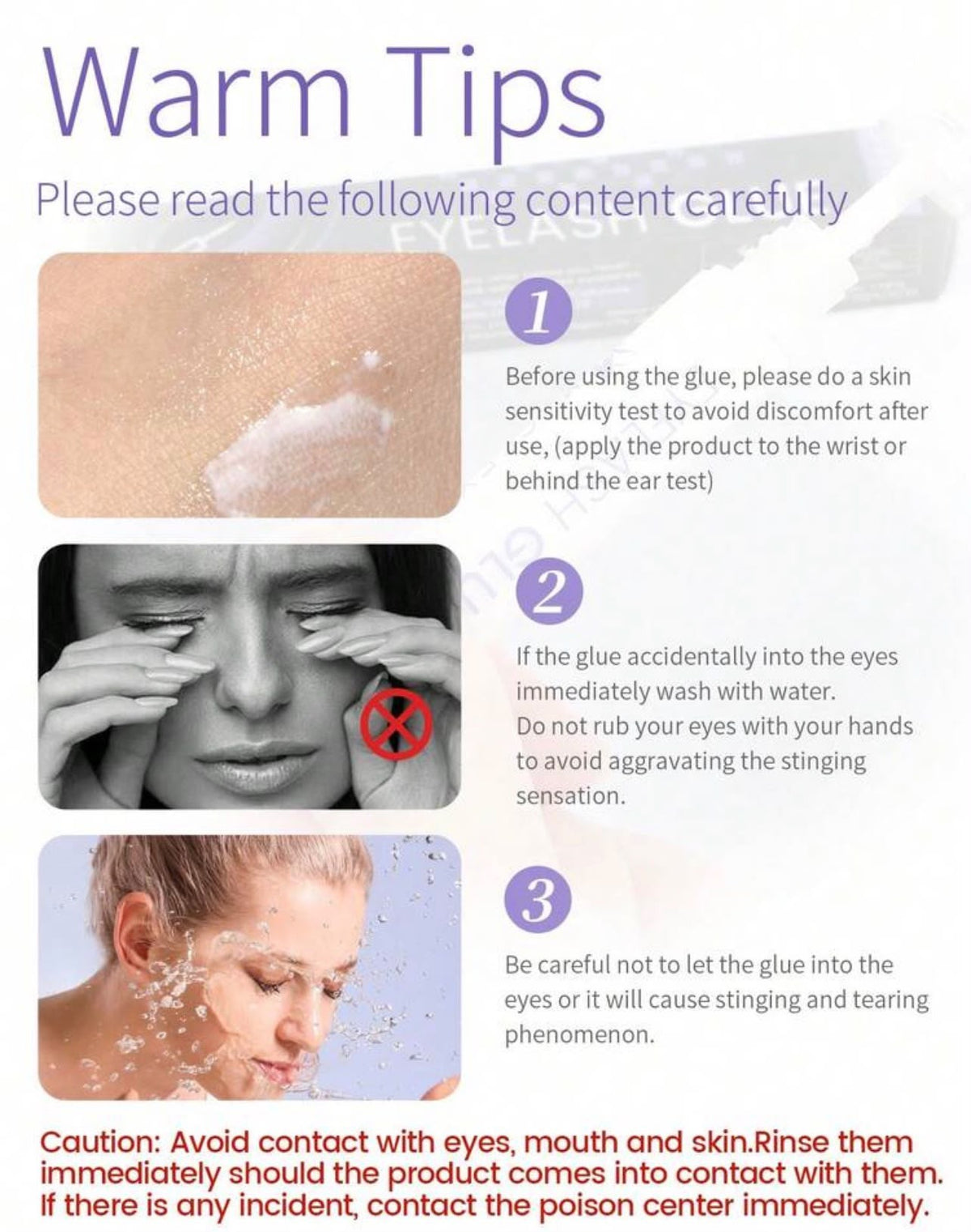 غراء رموش MAGEFY شفاف سريع الجفاف 5 جم – يجف خلال 15 ثانية، مقاوم للماء والعرق، ثبات قوي للاستخدام اليومي والسفر 5 جم