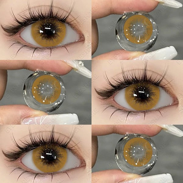 عدسات أي شير - جمال بلا حدود لعينيك  Beautyeye Brown كود 74