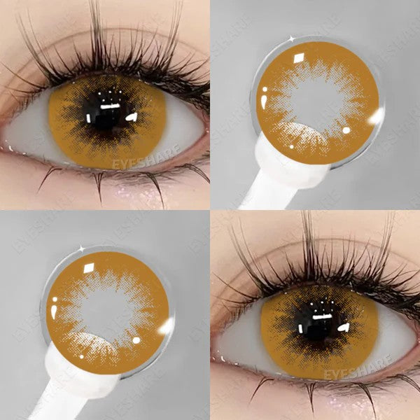 عدسات أي شير - جمال بلا حدود لعينيك  Beautyeye Brown كود 74