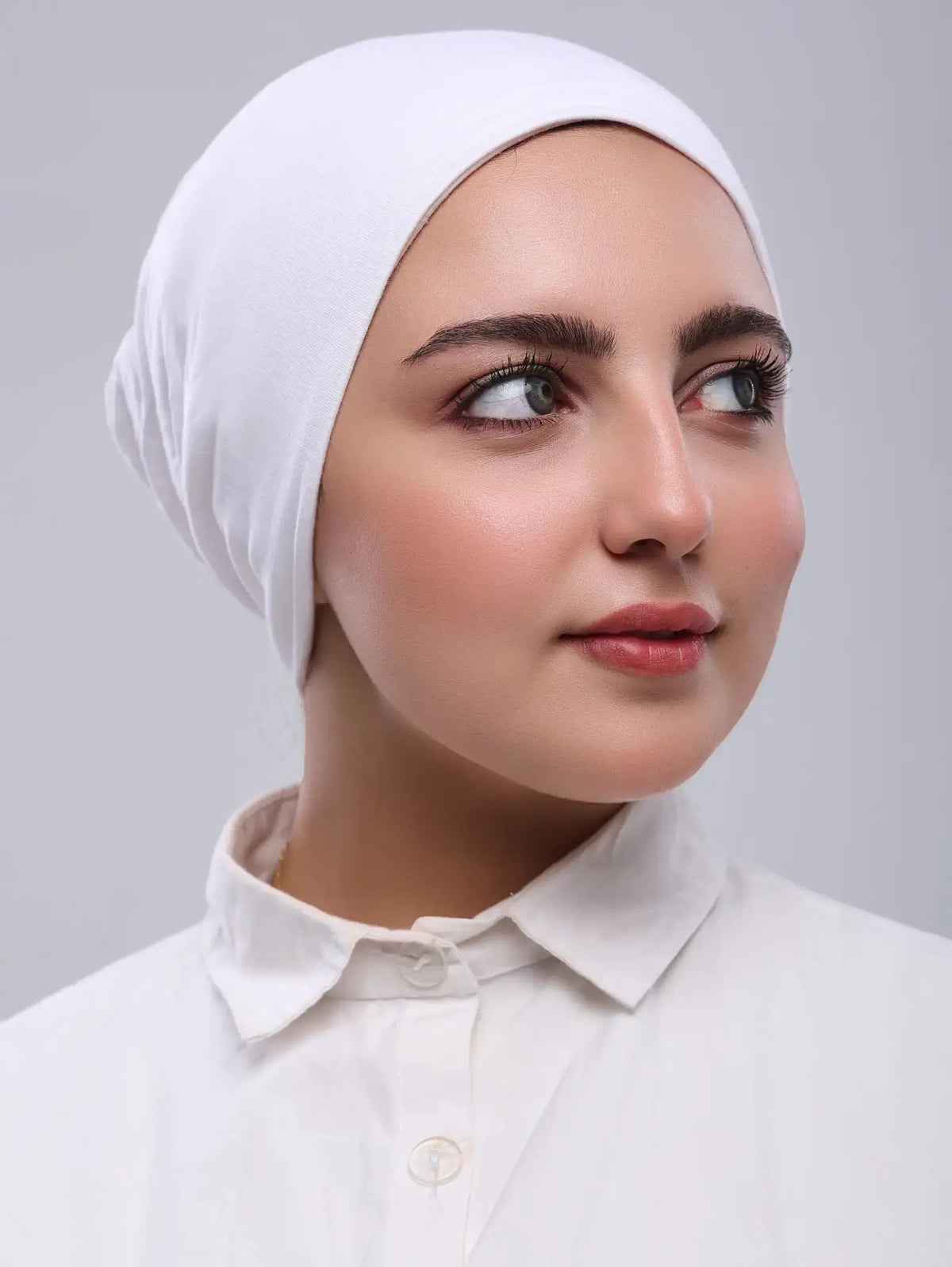 بونيه قطن بدون خياطة ناعم ومريح لحماية الشعر من جميلا كود ‎3006-2