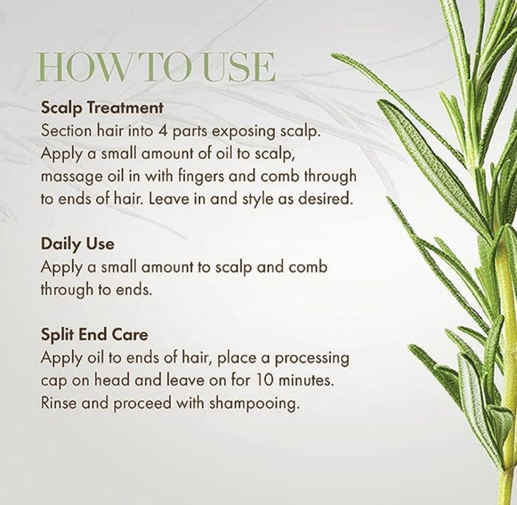 زيت تقوية فروة الرأس والشعر من ميل، نعناع وروزماري، 2 أونصة (59 مل)