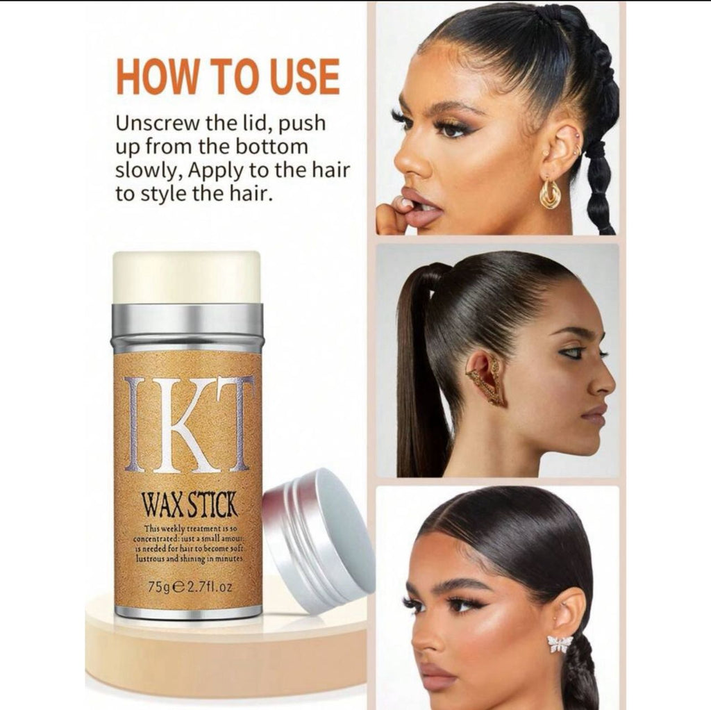 واكس رول قلم شمع لتثبيت الشعر IKT WAX STICK