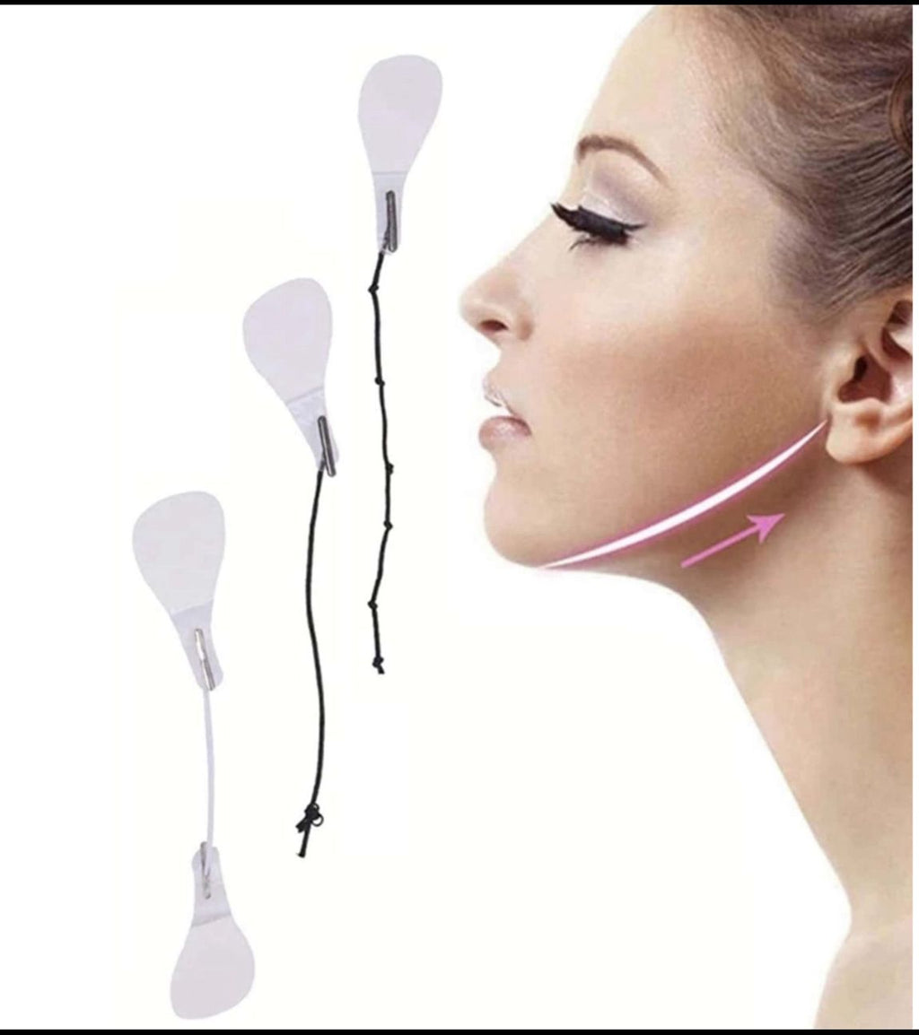 لصقات شد البشرة الفوري - عيون، وجه، رقبة (40 قطعة)