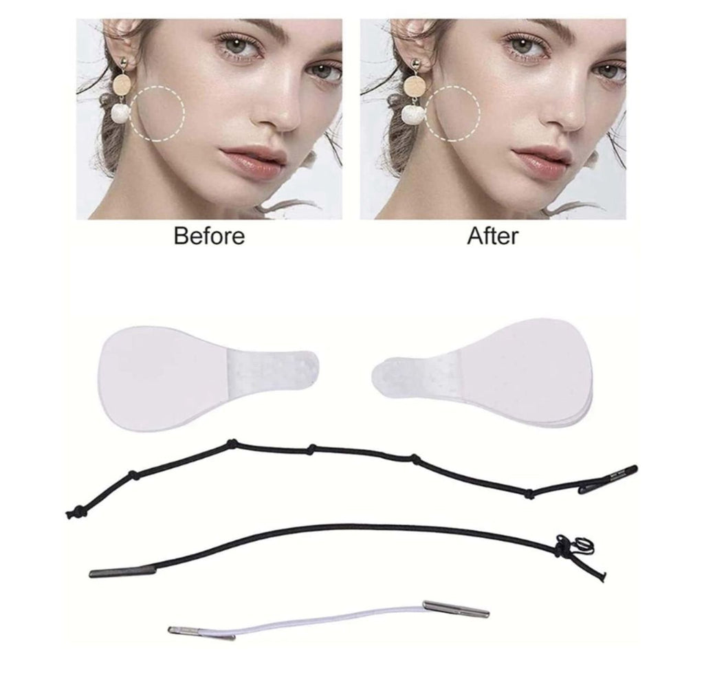 لصقات شد البشرة الفوري - عيون، وجه، رقبة (40 قطعة)