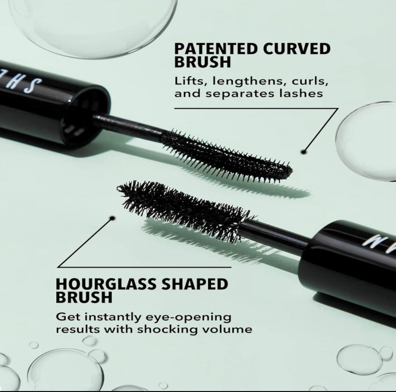 مسكرا الكل في واحد لتكثيف وإطالة الرموش من ماركة شيغلام - أسود