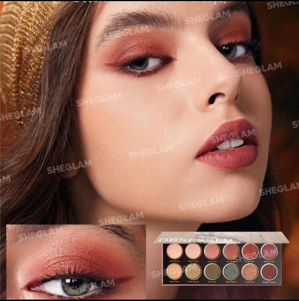 لوحة جفون مهووسة بمراكش - 12 لون من شيقلام