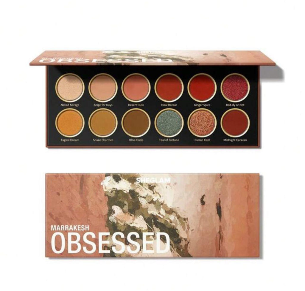 لوحة جفون مهووسة بمراكش - 12 لون من شيقلام