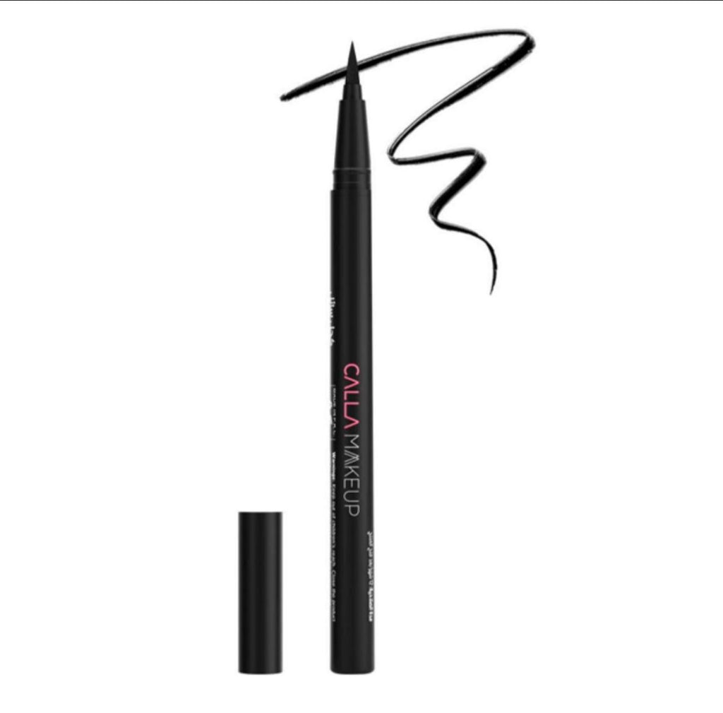 قلم كحل سائل مقاوم للماء من كالا ميكب أسود دقة وثبات يدوم طوال اليوم