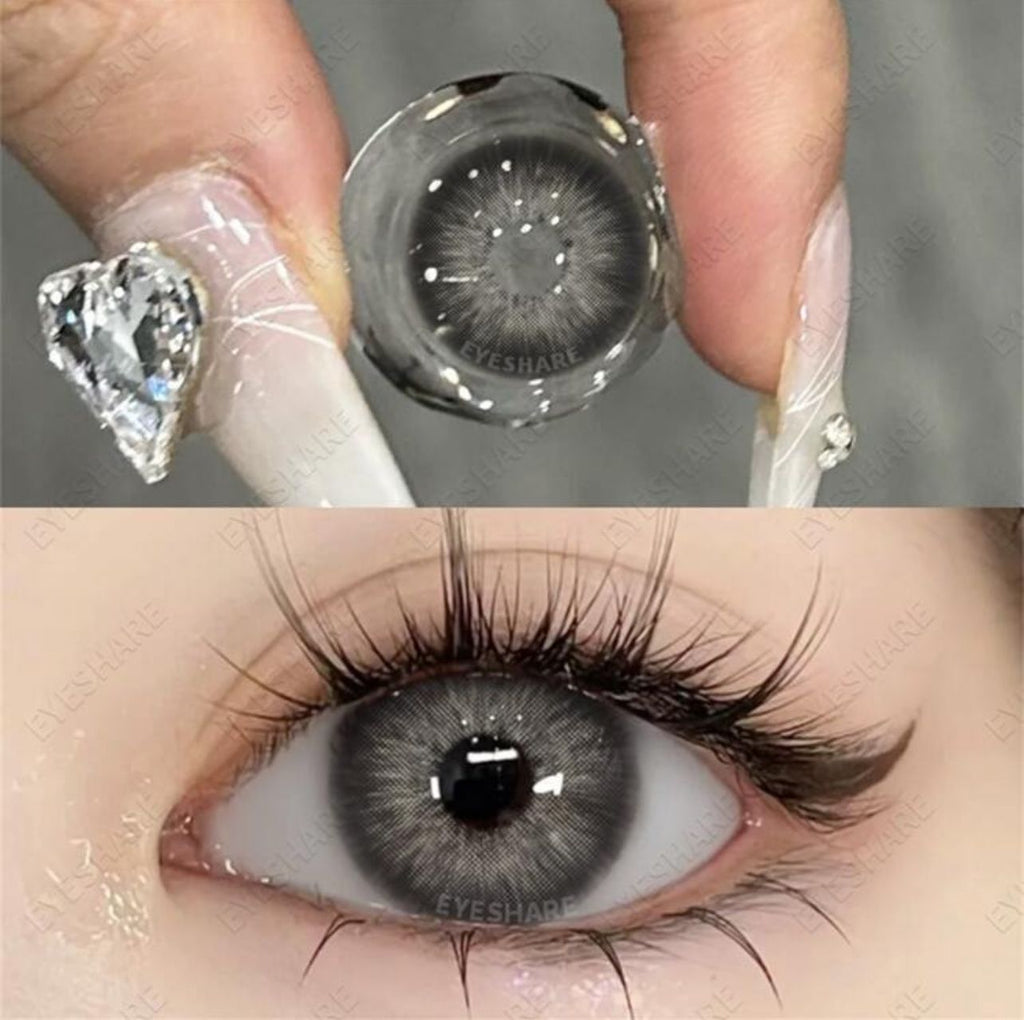 عدسات أي شير - جمال بلا حدود لعينيك رمادي هادئ 3