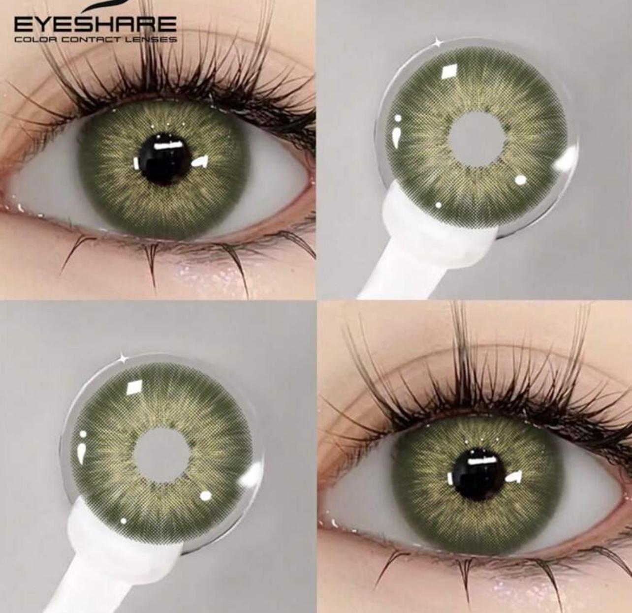 عدسات أي شير - جمال بلا حدود لعينيك أخضر 5