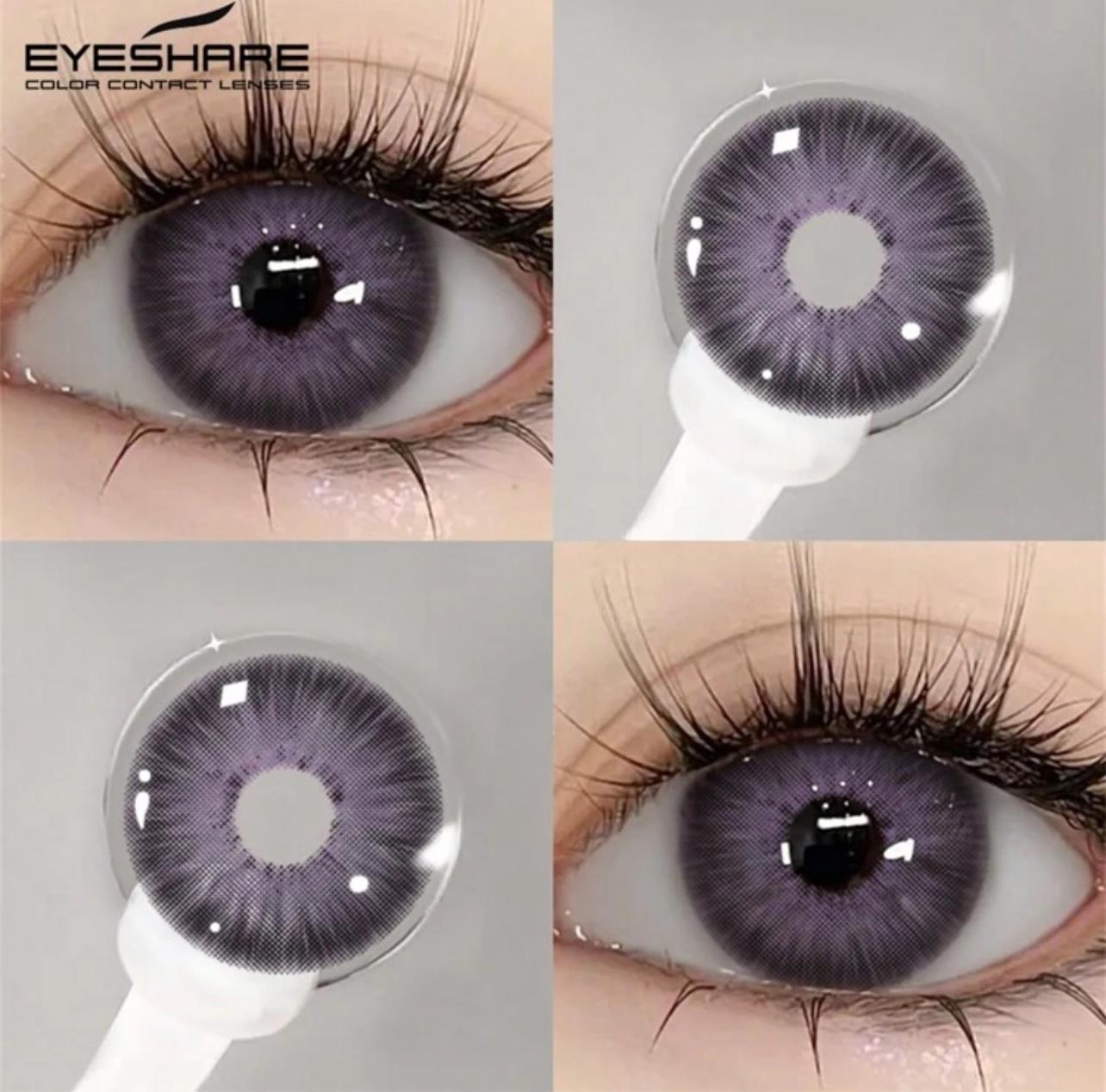 عدسات أي شير - جمال بلا حدود لعينيك أرجواني 6