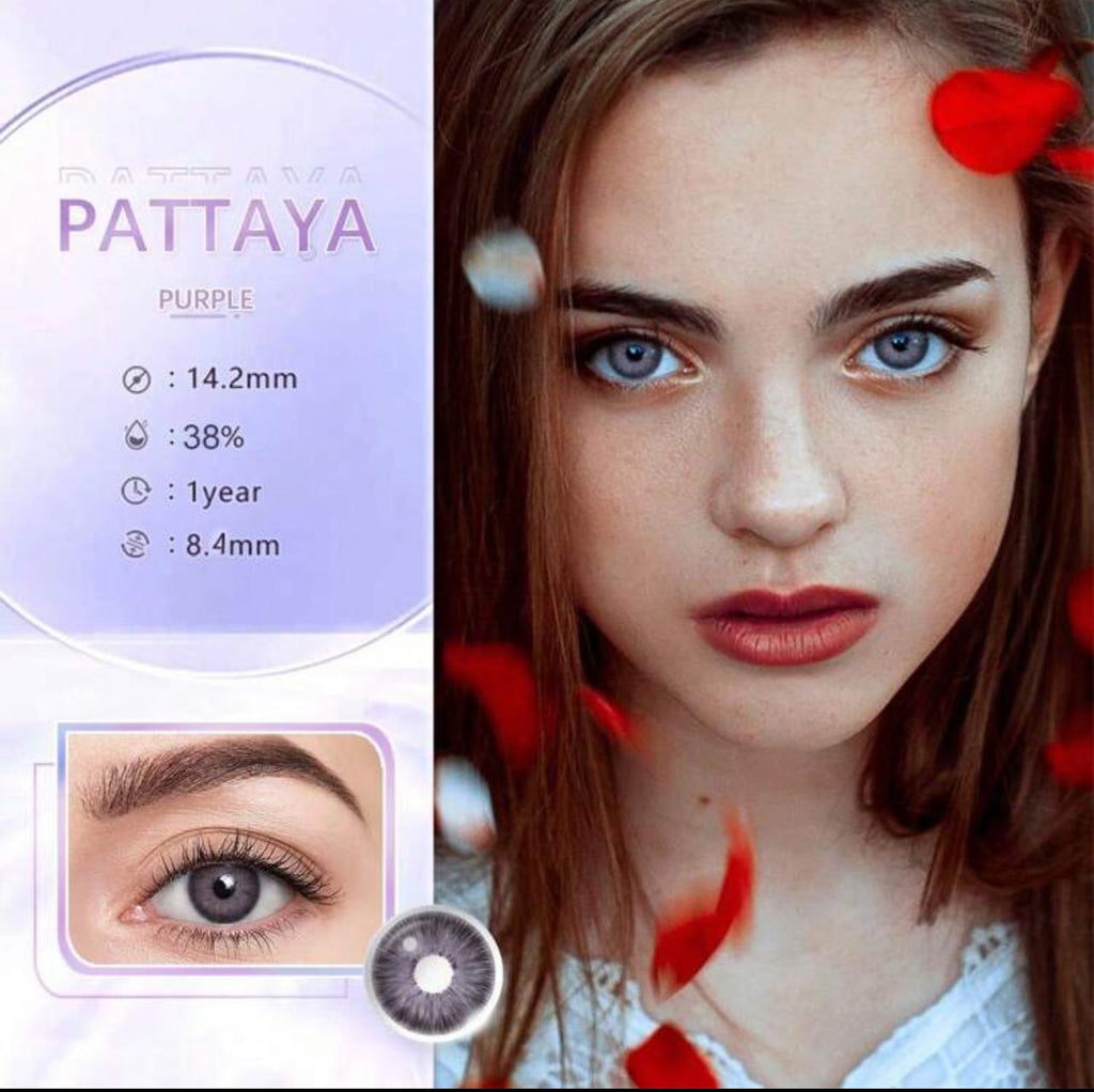 عدسات أي شير - جمال بلا حدود لعينيك أرجواني 6