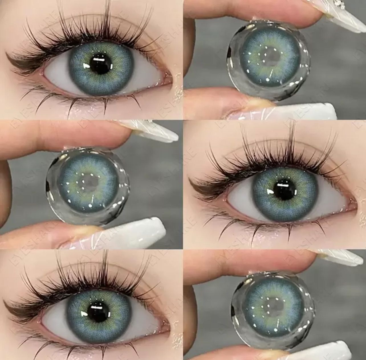 عدسات أي شير - جمال بلا حدود لعينيك ألازرق 9