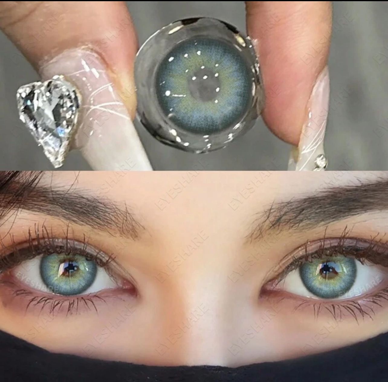عدسات أي شير - جمال بلا حدود لعينيك ألازرق 9