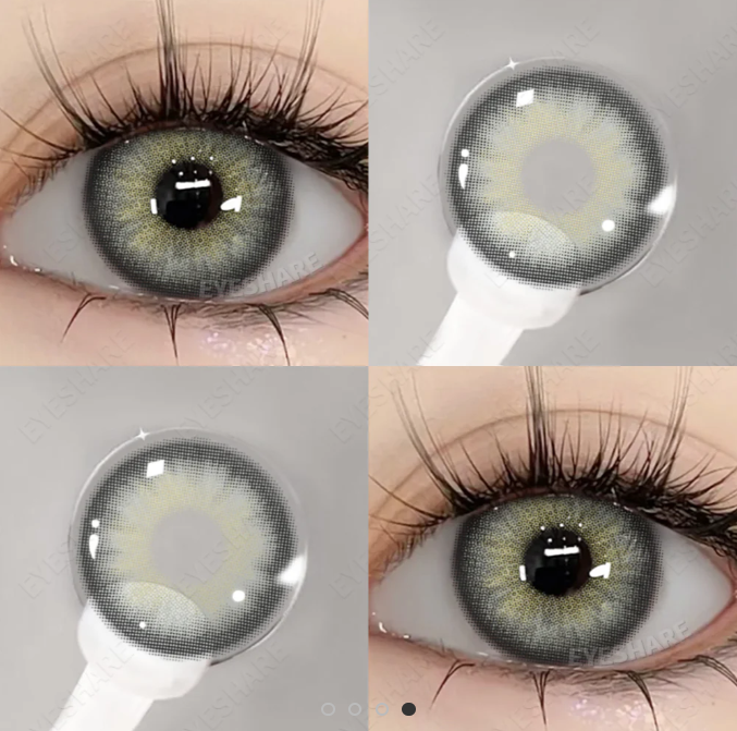 عدسات أي شير - جمال بلا حدود لعينيك رمادي هادئ 10