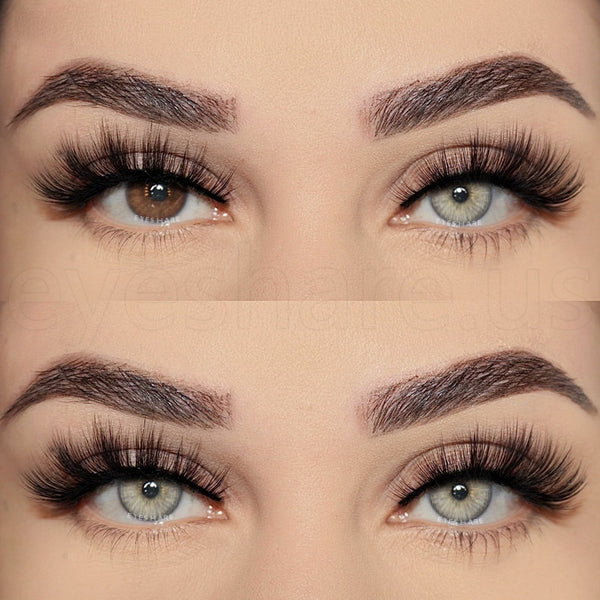 عدسات أي شير - جمال بلا حدود لعينيك رمادى 15