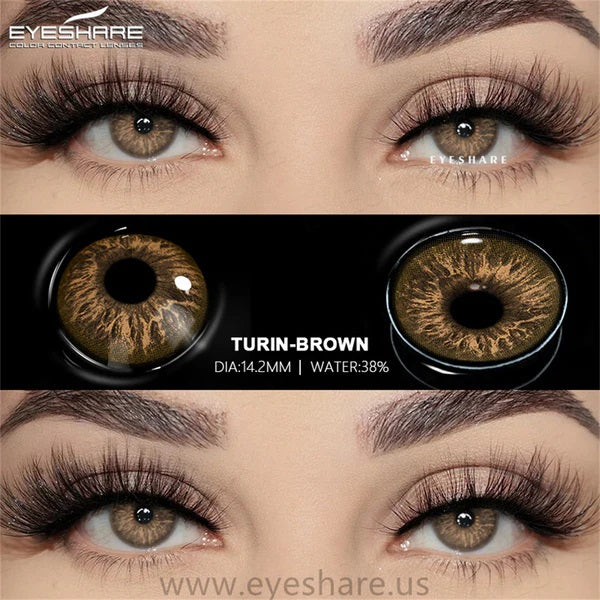 عدسات أي شير - جمال بلا حدود لعينيك بنى 32