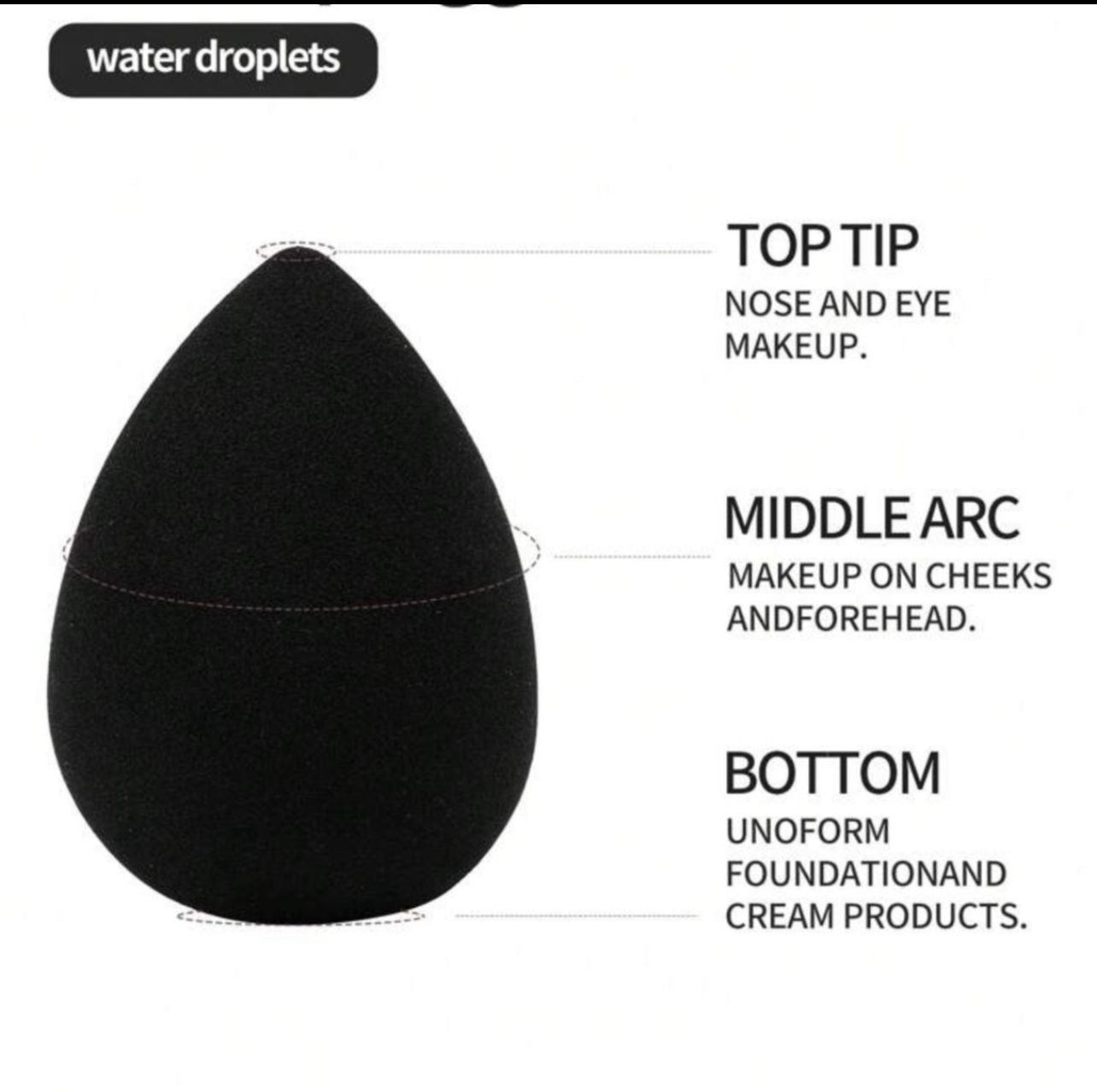 مجموعة فرش مكياج MAANGE الاحترافية – 20 أداة لجمالك الكامل! أسود code no 351