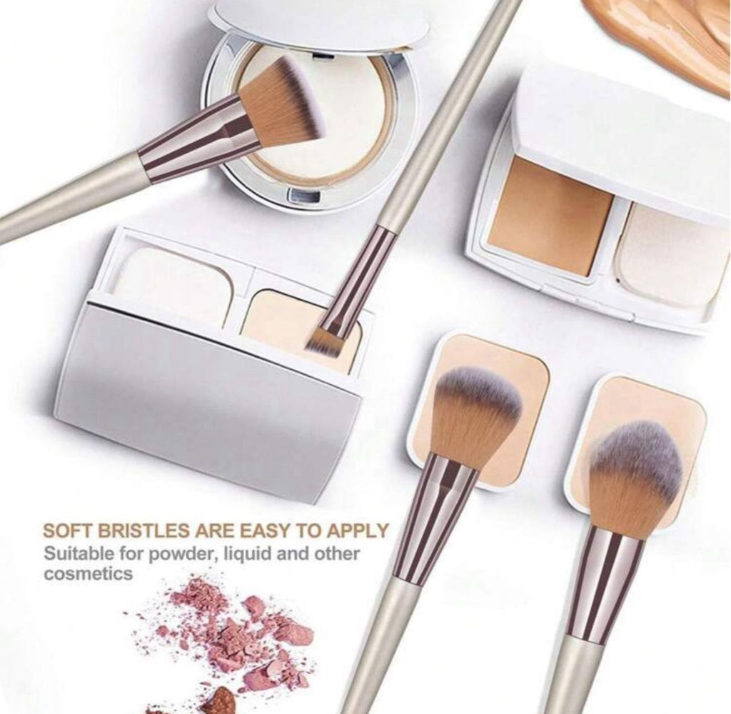 مجموعة أدوات المكياج الاحترافية 46 قطعة متكاملة بنى code no 355