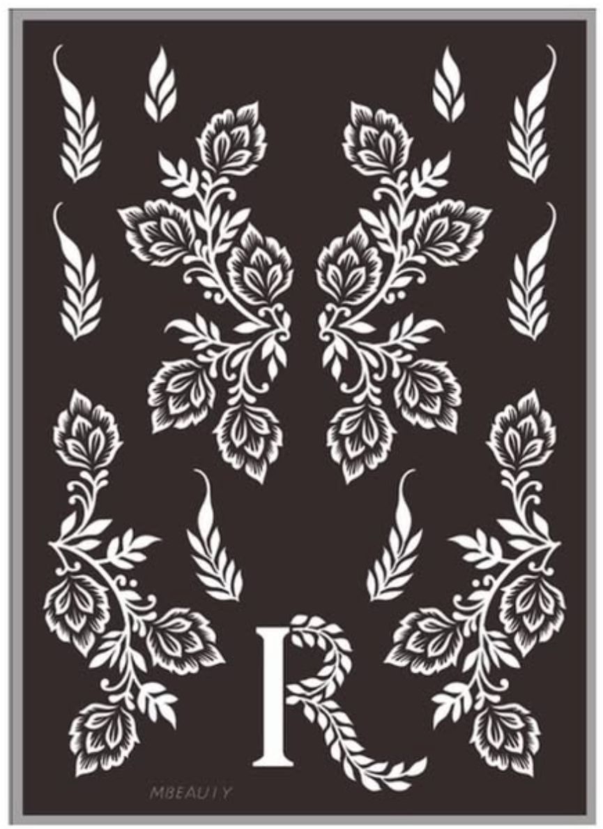 استيكر تعبئه حنا من مريم بيوتى لليدين رقم 4