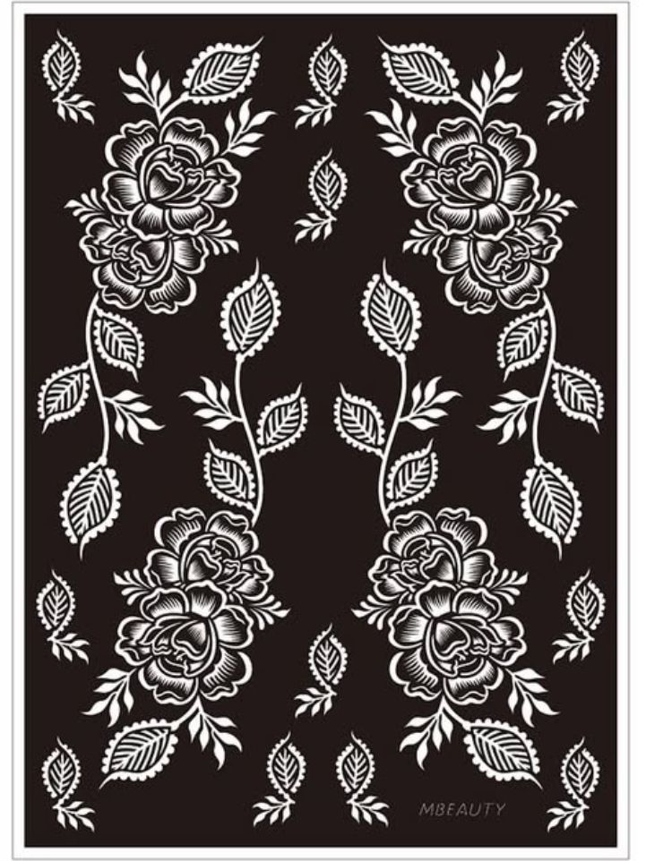 استيكر تعبئه حنا من مريم بيوتى لليدين رقم 8