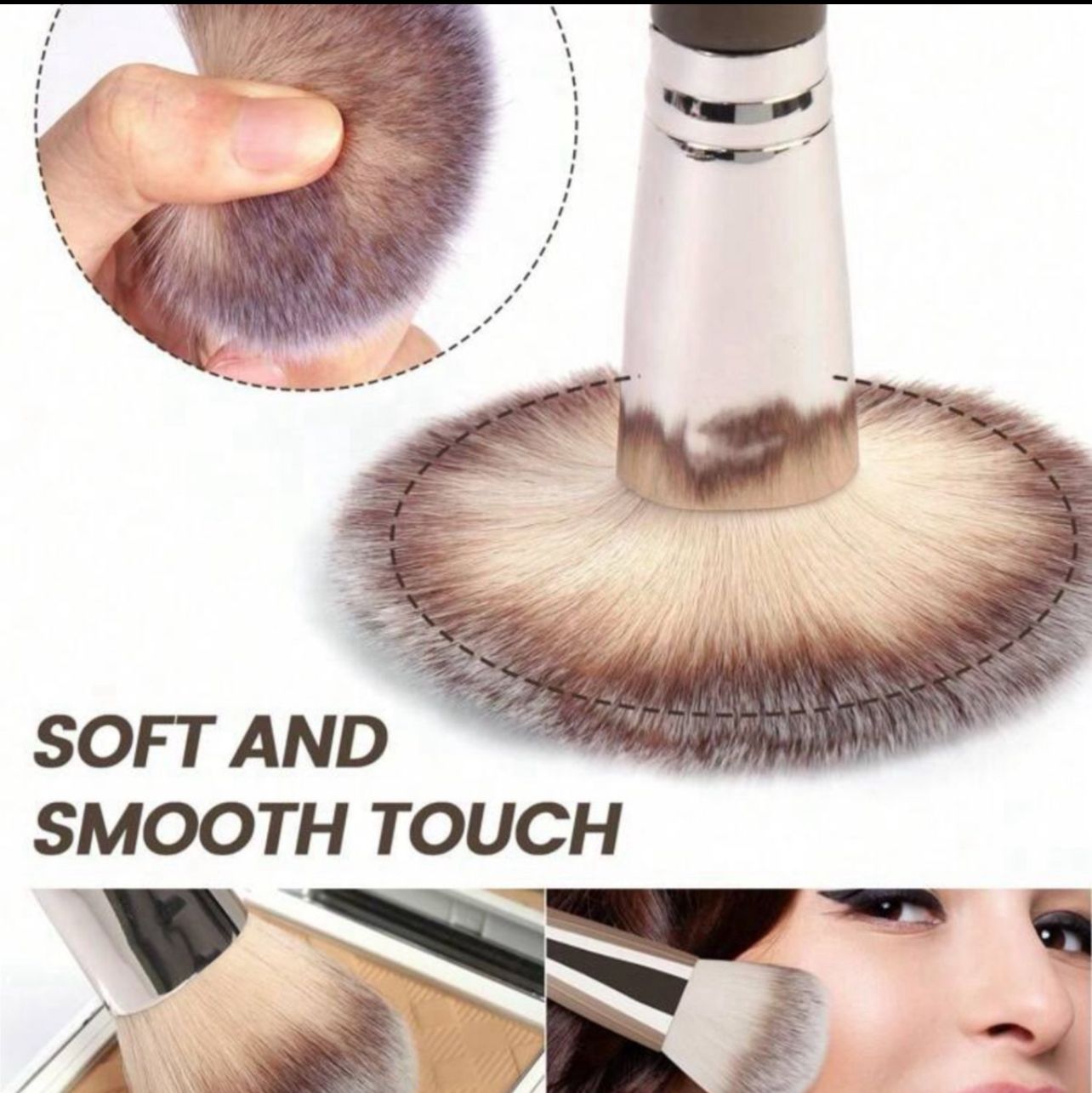 مجموعة فرش مكياج MAANGE الاحترافية – 20 أداة لجمالك الكامل اللون الشمبانى code no 354