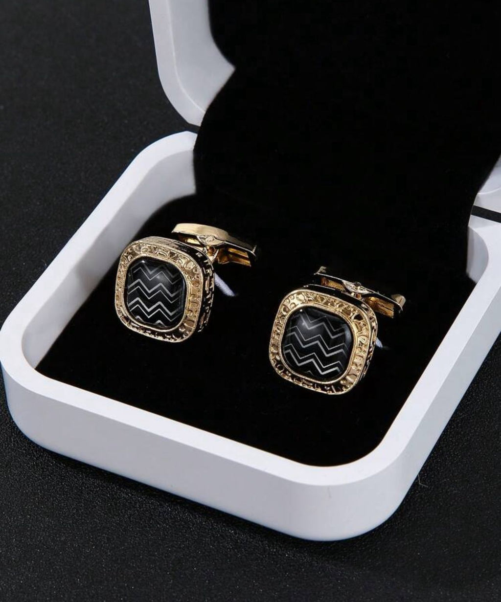 زر أكمام رجالي أنيق للثوب أو القميص – تصميم فاخر ومميز CLGB 229