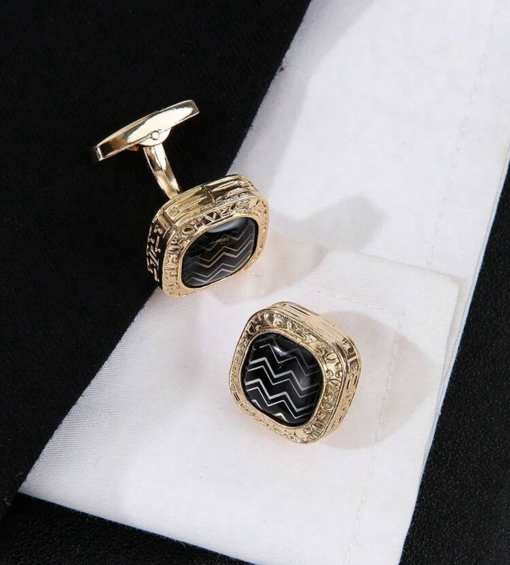 زر أكمام رجالي أنيق للثوب أو القميص – تصميم فاخر ومميز CLGB 229