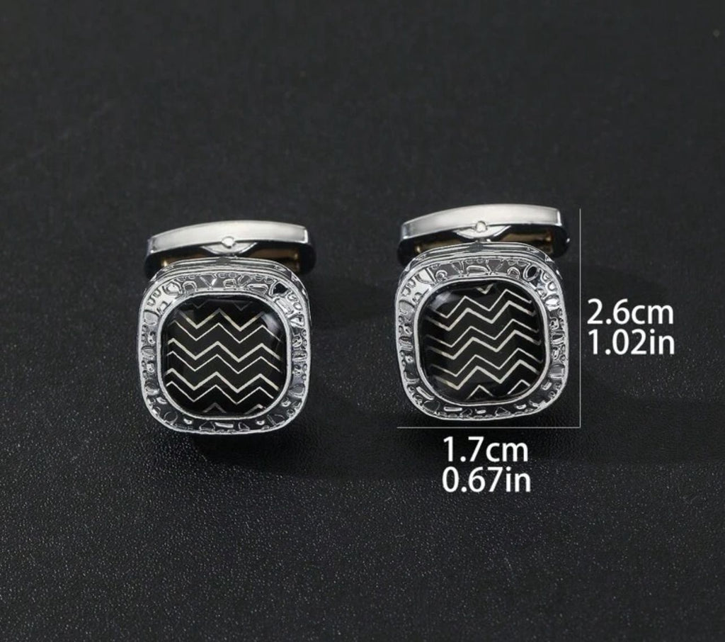 زر أكمام رجالي أنيق للثوب أو القميص – تصميم فاخر ومميز CLSB 328