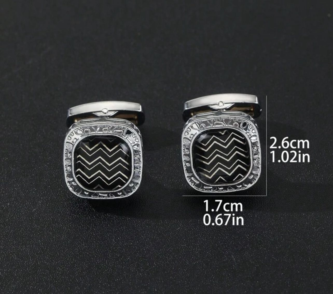 زر أكمام رجالي أنيق للثوب أو القميص – تصميم فاخر ومميز CLSB 328