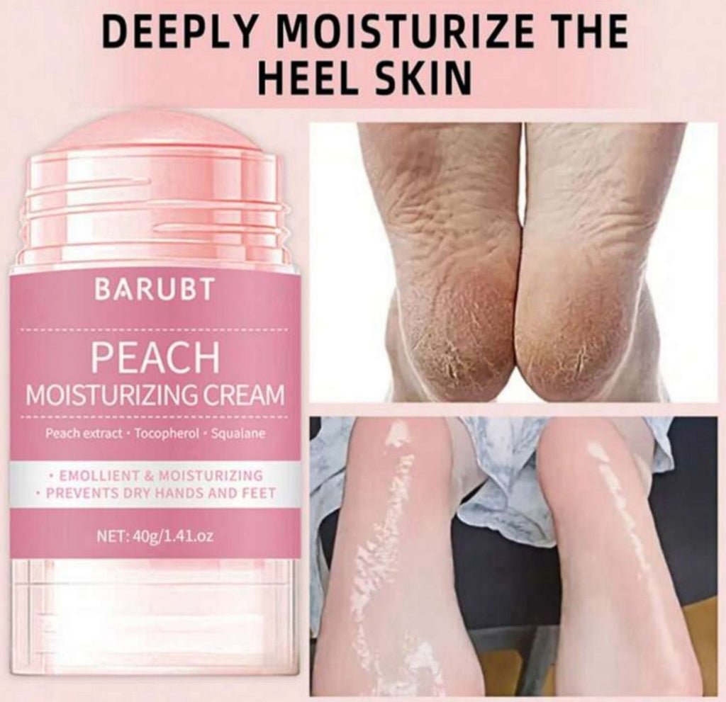 كريم ترطيب القدم بالبرقوق للعناية بالقدم الجافة والمتشققة BARUBT