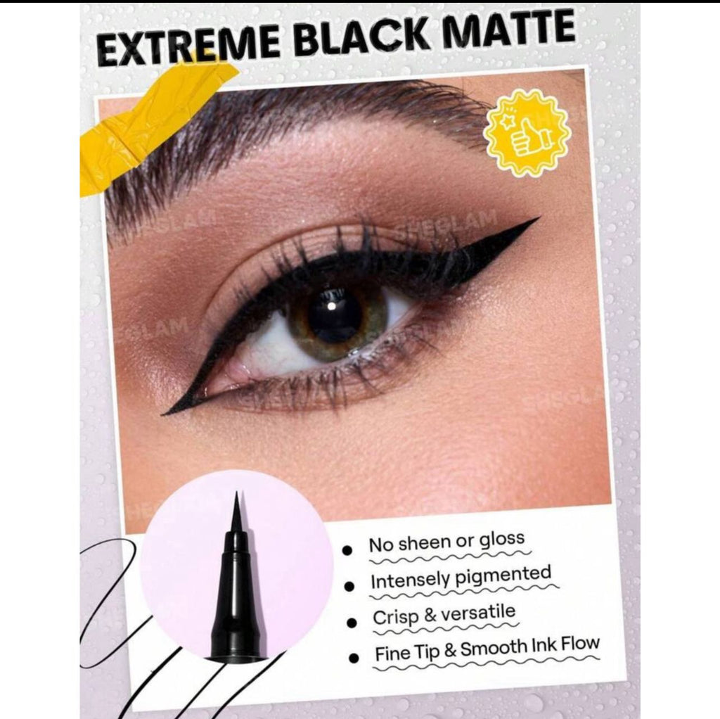 آيلاينر SHEGLAM Oh So Rich مات – أسود فائق التحديد