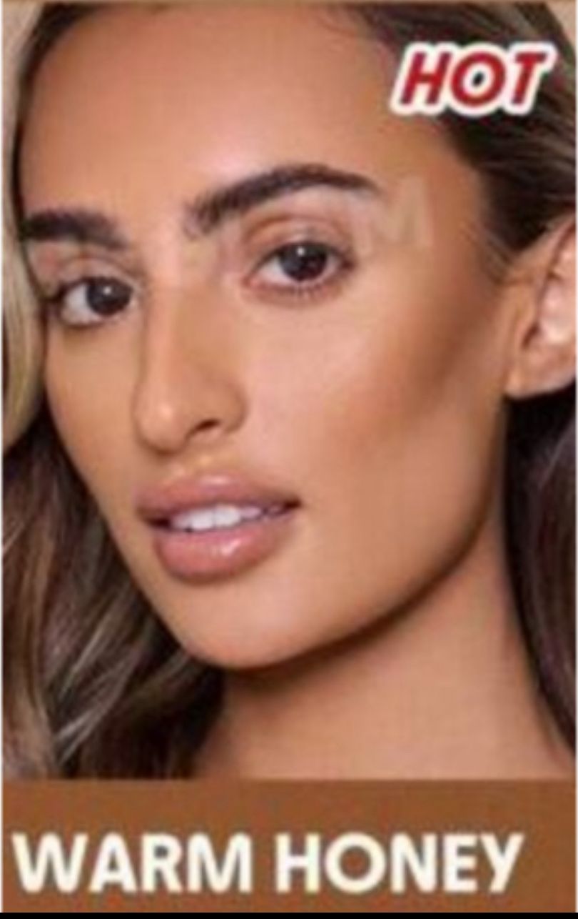 كونتور سائل ثنائي الرأس من شيقلام تحديد دقيق بلون Warm Honey