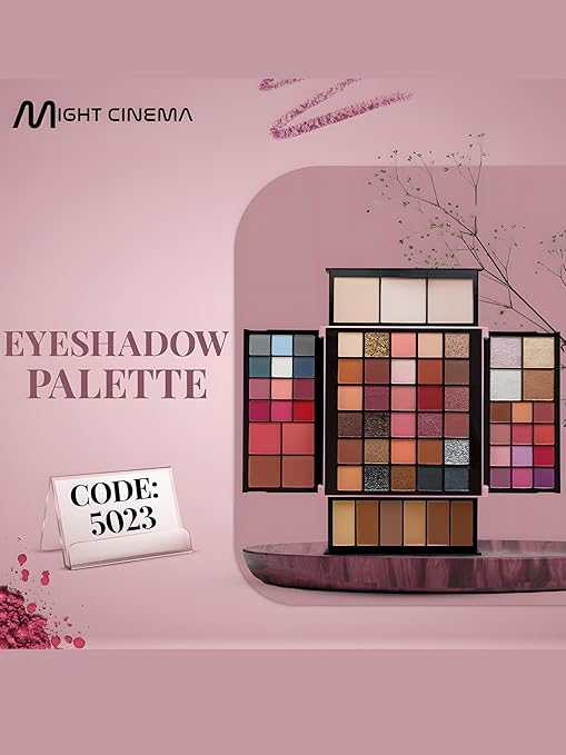 باليت ميك أب متكاملة من Might Cinema ظلال العيون، البلاشر، الكونسيلر والهايلايتر في عبوة واحدة 71 لون