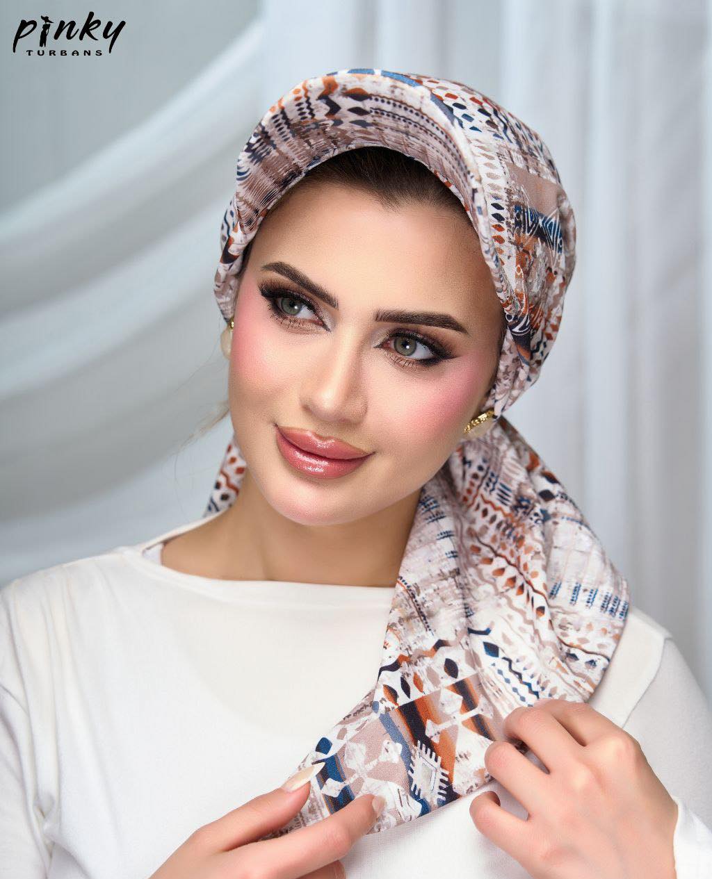 تربون بكاب قطعة واحدة من PINKY – خامة سكوبا ليكرا بتصميم عملي وأنيق – كود:PKY-001-PRT