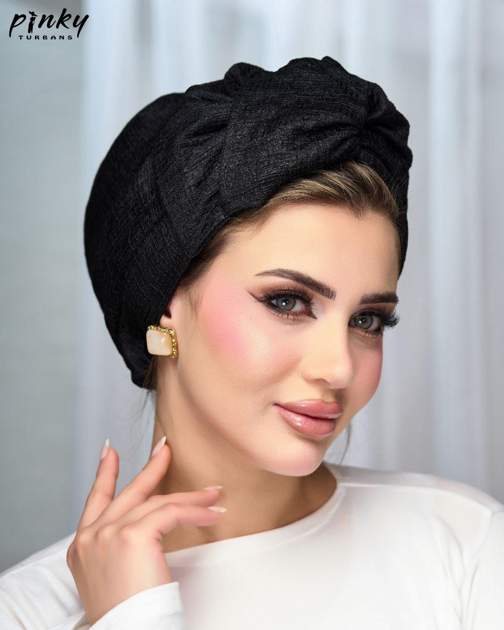 تربون مقلوب ستان جاكار بكسرات أمامية كود PKY-009-BL