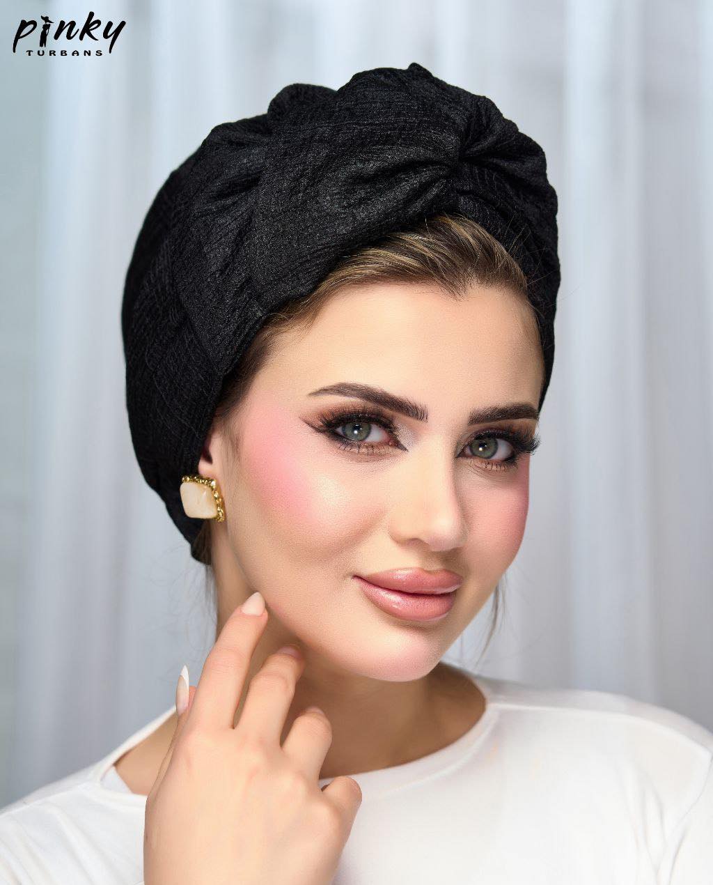 تربون مقلوب ستان جاكار بكسرات أمامية كود PKY-009-BL