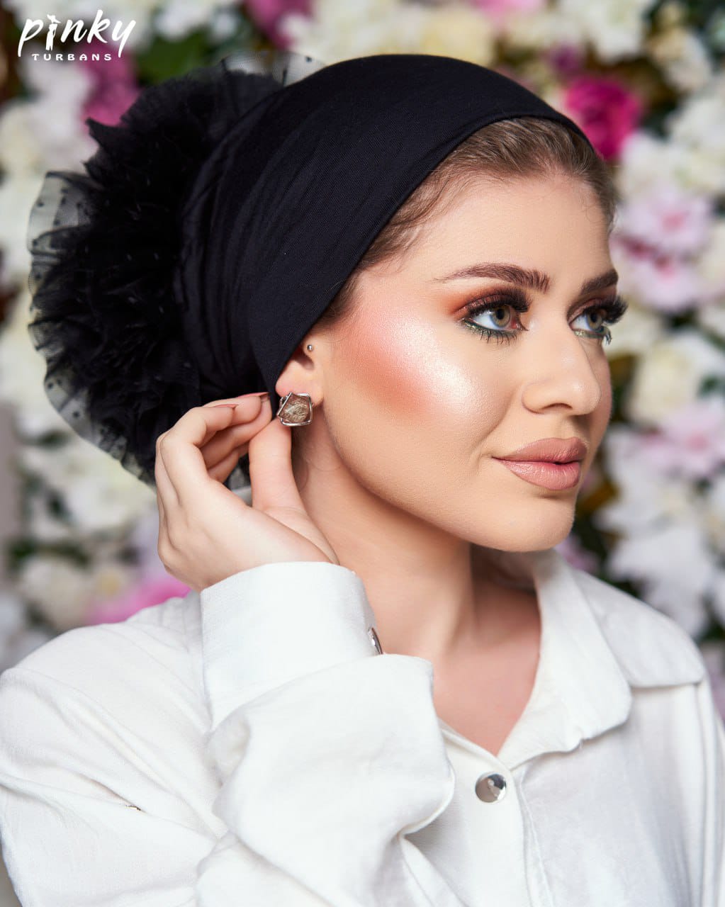 بندانة فوليوم بجل قطن أنيق – كود PKY-011-VL