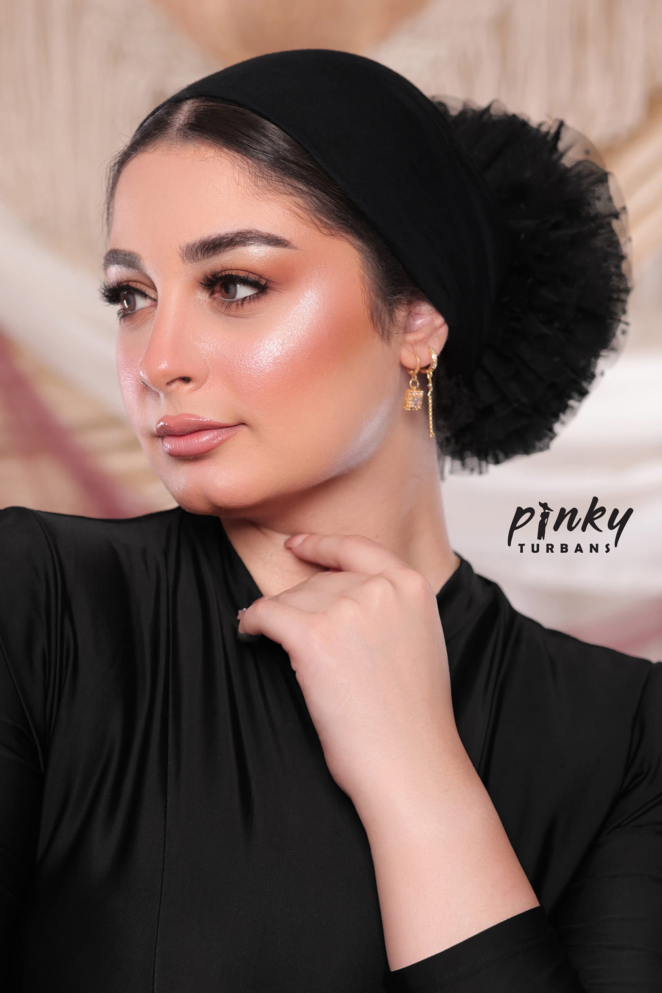 بندانة فوليوم بجل قطن أنيق – كود PKY-011-VL