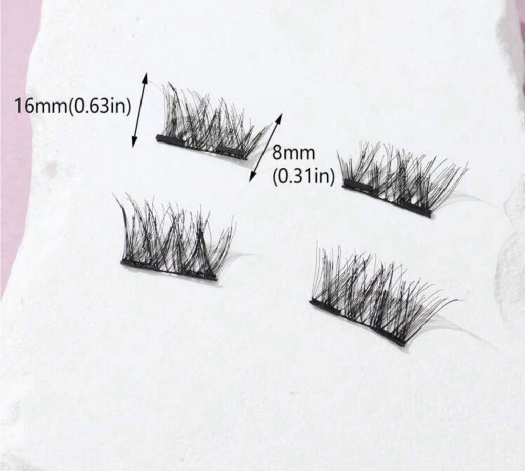 رموش مغناطيسية ثلاثية الأبعاد لمسة من الجمال الطبيعي Y1048