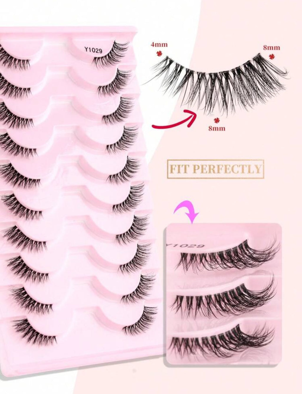 موش صناعية ثلاثية الأبعاد – 10 أزواج بطبقات متعددة Y1052