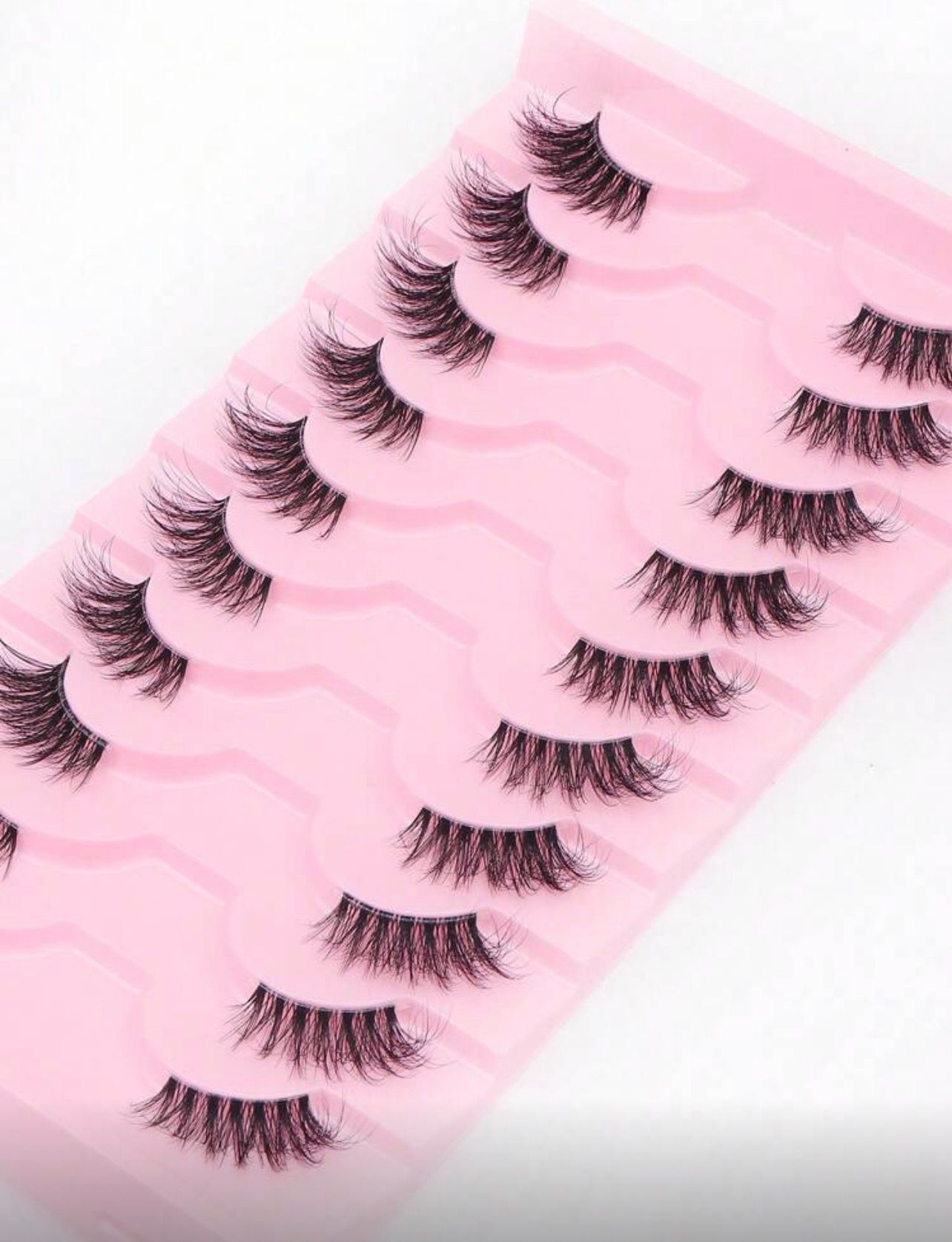 رموش صناعية كثيفة عين القطة – 10 أزواج  Y1065