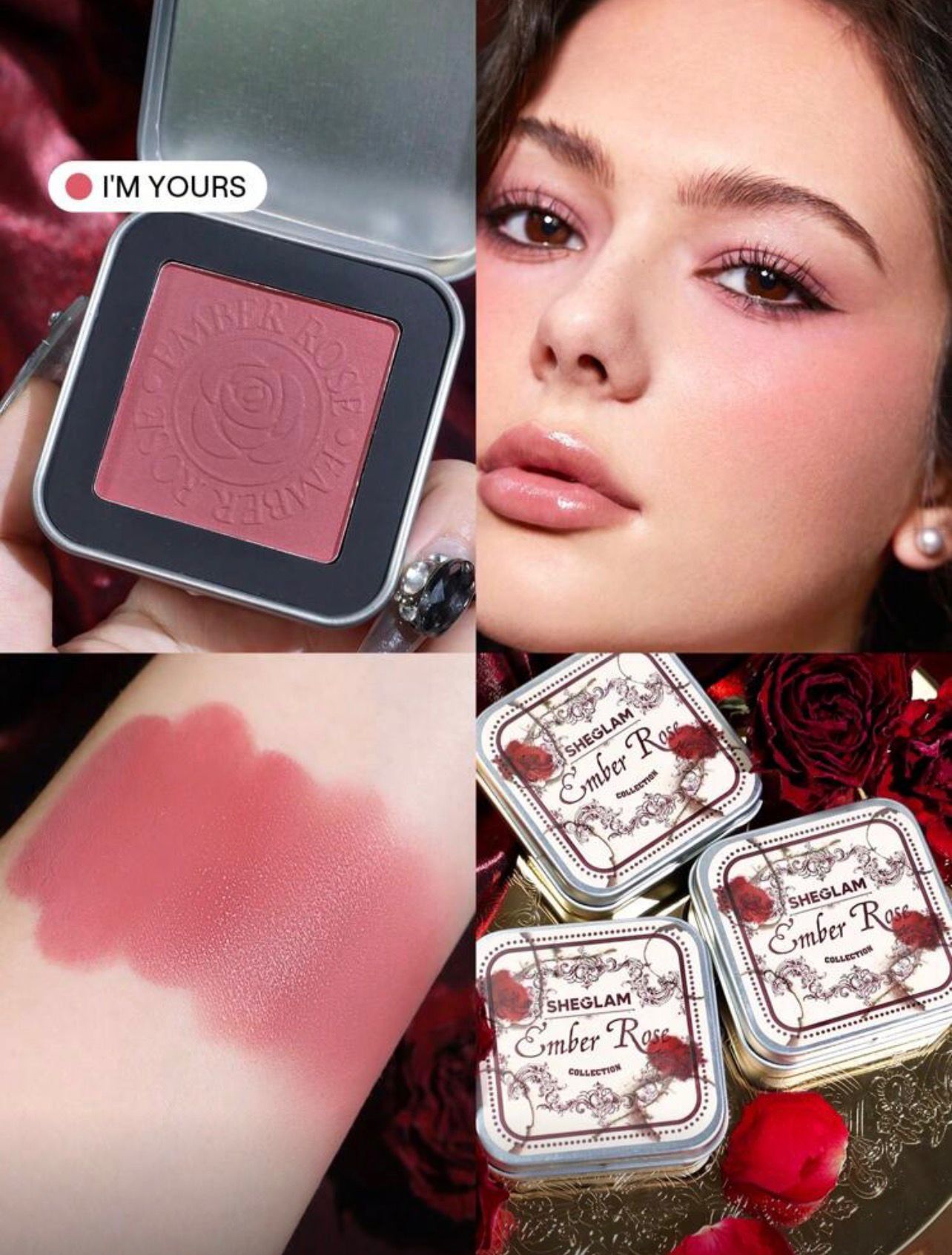 شيقلام أحمر خدود كريمي – Ember Rose (I’m Yours) يدوم طويلاً