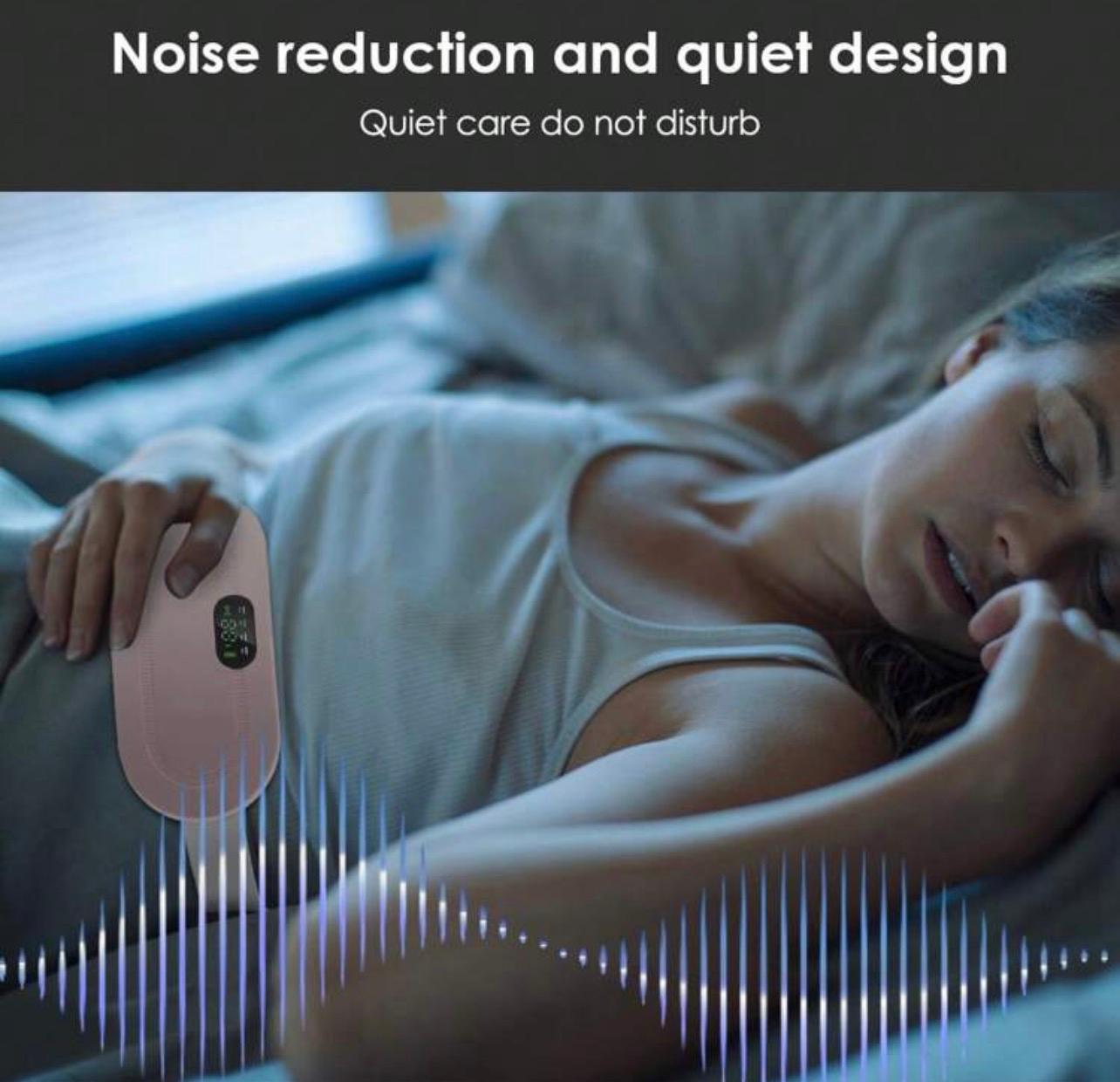 حزام تدفئة للخصر بتدليك و3 درجات حرارة  من Hailicare– لتخفيف آلام الدورة الشهريه